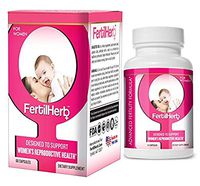 FertilHerb® for Women Fertility Supplement | Doctor Recommended, All Natural, Antioxidants, Herbal Fertility Formula & Multivitamin for Women, 30 Servings Per Bottle