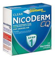 Nicoderm Cq Step 1 Clear Patch, 21mg, 21-count by NicoDerm CQ