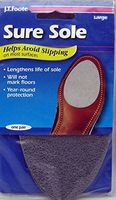 J.T.Foote Sure Sole No Slip Anti Skid Shoe Pads, Large (1)