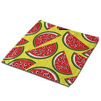 None Branded Watermelon Bright Colored Microfiber Dish Cloths Quick Dry Hand Drying Towels Dust Wipes for Washing Dishes Dish Rags Best Kitchen Cloths Cleaning Cloths 3 PCS