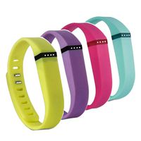 Tkasing Replacement Bands with Metal Clasps for Fitbit Flex/Wireless Activity Bracelet Sport Wristband Small/Large (No Tracker, Replacement Bands Only)