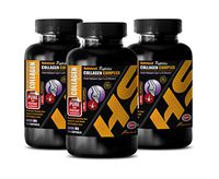 Heart Health Women - HYDROLYZED PEPTIDES Collagen 3000MG Formula - Natural Health Support - Collagen peptides Evolution Nutrition - 3 Bottles (360 Capsules)