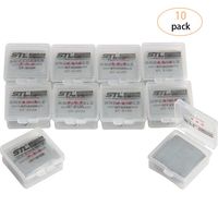 yalansmaiP 10 Pack Drawing Art Kneaded Erasers,Kneadable Erasers for Artists,Rubber Erasers,Moldable Rubber Eraser Clay,Grey