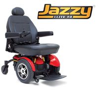 Pride Mobility JELITE14 Jazzy Elite 14 Electric Wheelchair - Red