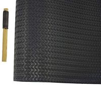 Shoe Sole Repair Rubber Sheet Pad Anti Slip Soling Sheet Half Soles 22.44 X 14.96 inch (Black, Thickness 3.2mm)