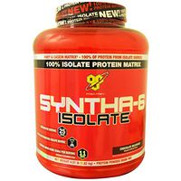 BSN, Syntha-6 Isolate, Protein Powder Drink Mix, Chocolate Milkshake, 4.02 lb (1.82 kg)
