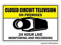 Video Surveillance CCTV ~1 Sign ~ Closed Circuit Camera