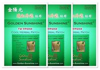 Golden Sunshine - Far Infrared Cool Herbal Patch - 3 Pack