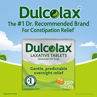 Dulcolax Laxative Tablets, 200 Count (Pack of 2) IULC#C