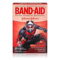 Band-Aid Brand Adhesive Bandages for Minor Cuts, Marvel Avengers Characters, Assorted Sizes, 20 ct