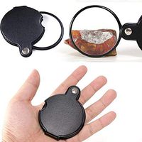 5X 60mm Magnifier Pocket Folding Magnifying Glass Loupe Pocket Mini Magnifier