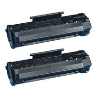Amsahr FX3 Canon FX3, L20, L250, L280 Compatible Replacement Toner Cartridge with Two Black Cartridges
