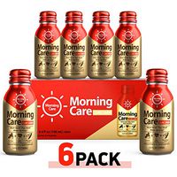 Morning Care Hangover Recovery Drink with Curcumin, Milk Thistle & Soy Bean Extract - Use Before or After Drinking to Prevent Hangovers - 3.4 FL OZ Shots (Pack of 6)