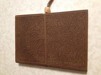 Italian Journal ‘Celtic Tree’ Brown Leather 6x8