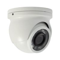 LineMak IR Dome Camera, 1/3" HD Digital Sensor, 800TVL, 3.6mm Lens, 12 LEDs, 33ft IR Distance, IR-Cut Filter, for DVR or Surveillance Systems.
