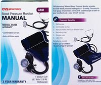 Manual Self Taking Arm Cuff Blood Pressure Monitor Medical Grade Accuracy