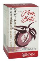 Eden Foods Ume Plum Balls, 2.28 oz (65 g)