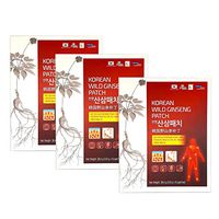 Pack of 3 Korean Wild Ginseng Pain Relief Healing Patch-24 Patch