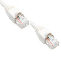 Ultra Spec Cables Pack of 2 - White 2FT Cat6 Ethernet Network Cable LAN Internet Patch Cord RJ45 Gigabit