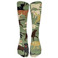 More Labradors Are Fetching Compression Socks Foot Long Stockings Anti Fatigue Varicose Veins Socks For Men Women Supports Sport Running Cycling Football Slim Leg Travel Medical Nursing.