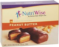 NutriWise - Peanut Butter Diet Protein Bars (7 bars) by NutriWise