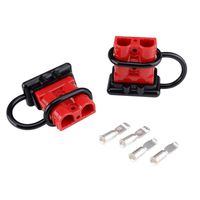 MUYI 6-10,12 AWG Battery Quick Connect/Disconnect Wire Harness Plug Connector 50A 12-36V DC