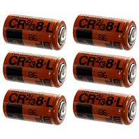 6x Fuji 2/3 8L 3V Std Term Lithium Batteries ER17/33 equivalent FAST USA SHIP