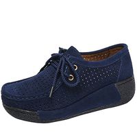 Neartime Women Shoes, Spring/Autumn Women Hollow Round Head Flat Breathable Leisure Shake Sports Shoes