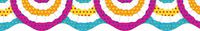 Scholastic Classroom Resources Festive Bunting Scalloped Trimmer (SC581950)