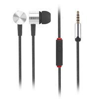 Wensltd Clearance! Universal 3.5mm in-Ear Stereo Earbuds Earphone with Mic for Cell Phone (Black)