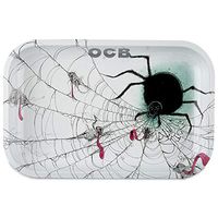 OCB Metal Rolling Tray - Spider - Limited Series - (Medium)