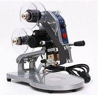 DY-8 Heating Type Manual Ribbon Printer Stamp Printing Coder Coding Machine with characters A to Z and 1 to 9 (220V)