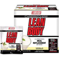 Labrada Carb Watchers Lean Body Vanilla Ice Cream 2.29oz packets (pack of 42)