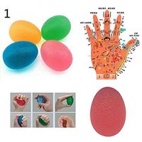 Mesnove Egg Stress Ball Hand Exercise (Green)