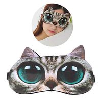 Eyepatch for Sleeping 3D Shade Cover Rest Sleep Mask Cartoon Animal Blindfold Adjustable Strap (2)