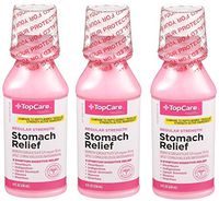 Topcare Stomach Relief Regular Strength 8 fl oz Each Bottle (Pack of 3)