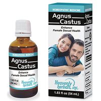 Heavenly Herbals Agnus Castus Drops - Chasteberry -Woman’s Health Supplement Supporting Fertility, Hormonal Balance, Menopause Relief, Estrogen Balance & PMS Symptoms. Non-GMO - 1.83 Fl.Oz