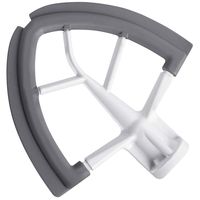 Flex Edge Beater for KitchenAid Tilt-Head Stand Mixer, 4.5-5 Quart Flat Beater Blade with Flexible Silicone Edges Bowl Scraper