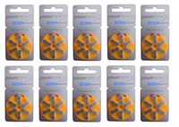 Power One No Mercury Hearing Aid Batteries P10 by Power One