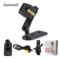 Sansnail 2017 New Original Mini Camera SQ11 HD Camcorder SQ8 SQ9 upgrade Night Vision Mini Camera 1080P Sports Mini DV Voice Video Recorder(Black)
