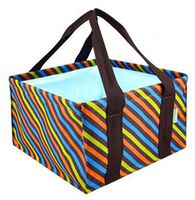 Blancho Bedding 11L Portable Folding Wash Basin Leak-Proof Foldable Bucket Footbath Basin, Rectangle #59