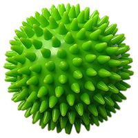 Dream Wings Athletics High Density Spiky Massage Ball Trigger Point Roller Ball Tool for Plantar Fasciitis,Deep Tissue,Back,Foot Pain,Plantar Treatmen,Exercise,Stress Relief,Feet,Neck Muscles (Green)