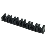 Phobya Terminal Strip Black 16mm (OD 16mm or 5/8") 6 Clips (60014)
