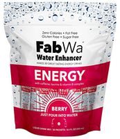 Fabwa Energy Water Enhancer, Berry, 30 Count