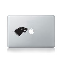 House Stark of Westeros Insignia Vinyl MacBook Decal/Laptop Decal - Fits MacBook Air (11/13), MacBook Pro (13/15), MacBook Pro Retina (13/15) and MacBook Retina (12)