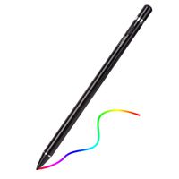 Active Stylus Pen for Touch Screens 1.4mm Fine Point Stylus Pen for iPad Pro/Air/Mini Rechargeable Stylus Pen (Black)