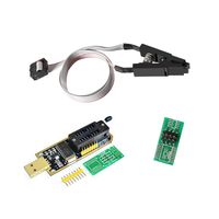 AiTrip SOIC8 SOP8 Test Clip for EEPROM 93CXX 25CXX 24CXX + CH341A 24 25 Series EEPROM Flash BIOS USB Programmer Module