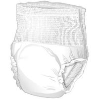 UNDERWEAR LITE 58-68 XLG 14/BG 4BG/CS MCK BRAND - CS/56 by McKesson