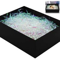 Funpa 2 Packs Shred Filler Gift Wrapping Filler Gift Basket Filler for Party Gift