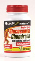 Mason Natural Glucosamine Chondroitin Regular Strength Capsules - 100 Ea